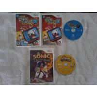 Wii Rayman Raving Rabbids + Sonic And The Secret Rings  Lote comprar usado  Brasil 