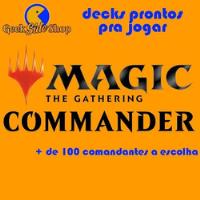 Usado, Deck Commander + De 100 Opções De Comandantes Mtg comprar usado  Brasil 