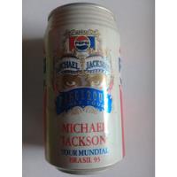 Usado, Lata Pepsi Michael Jackson Tour 1993 comprar usado  Brasil 