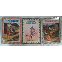 Livro Coleção 2 Em 1 Classicos Infantil 3 Vols Pinoquio Robin Hood comprar usado  Brasil 