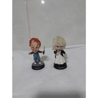 Bonecos Miniaturas Chucky E Tiffany  comprar usado  Brasil 