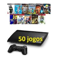 Playstation 3 Ps3 Super Slim 250gb D.e.s.b.l.o.q.u.e.a.d.o + 50 Jogos + Garantia comprar usado  Brasil 