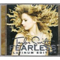 Cd+dvd Taylor Swift - Fearless Platinum Edition [uk] Usado comprar usado  Brasil 