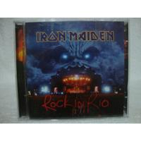 Usado, Cd Duplo Original Iron Maiden- Rock In Rio comprar usado  Brasil 