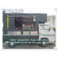 Kombi Baú Food Truck Lanches Hot Dog E Churros - Completa! comprar usado  Brasil 