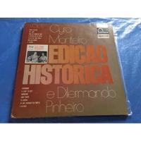 Cyro Monteiro E Dilermando Pinheiro - Lp - Edição Histórica, usado comprar usado  Brasil 