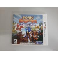 Sonic Boom Shattered Crystal 3ds Original Completo C/ Manual, usado comprar usado  Brasil 