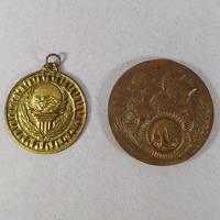 Duas Medalhas De Esportes Aquáticos - Regata E Natação, usado comprar usado  Brasil 