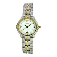 Relógio Bulova 98u16d Visor Branco Dourado Banho Ouro comprar usado  Brasil 