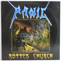 Panic 1987 Rotten Church Lp Com Encarte Satan Shall Return comprar usado  Brasil 