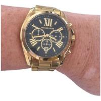 Relógio Michael Kors Unissex Dourado Fundo Preto Mk5739/4pn comprar usado  Brasil 