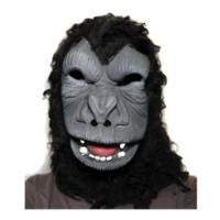 Máscara De Gorila Macaco Com Pêlos Terror Fantasia comprar usado  Brasil 