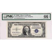 Antiga Cédula 1 Dólar Americano 1935e Certific. Prata Pmg 66 comprar usado  Brasil 