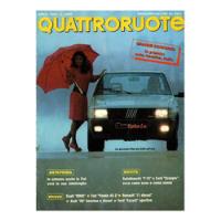 Quattroruote N°354 Abr/1985 Uno Turbo Saab 9000 Escort Rs comprar usado  Brasil 