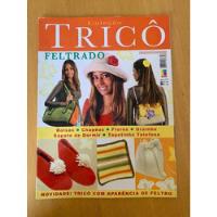 Revista Tricô 1 Crochê Bolsas Chapéu Tapetinho Lã 155p comprar usado  Brasil 