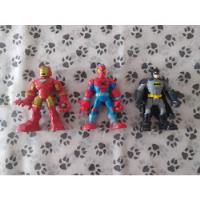 Usado, 3 Bonecos Originais ( Batman, Spiderman & Iron Man )  comprar usado  Brasil 