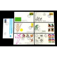 Usado, Coleção Cartas Postais C/ Selos - 1980 Carimbados comprar usado  Brasil 