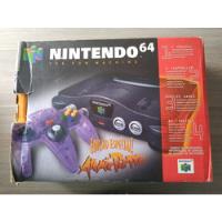 Nintendo 64 Edição Atomic Purple Na Caixa , usado comprar usado  Brasil 