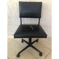 Cadeira De Couro Rodinhas Taurus - Ideal Para Reformar comprar usado  Brasil 