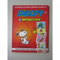 Snoopy & Woodstock - Álbum De Colorir Tamanho Gigante comprar usado  Brasil 