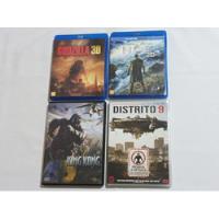 Blu-ray Lote Godzilla 3d Noé 3d / Dvds King Kong Distrito 9 comprar usado  Brasil 