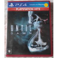 Jogo Until Dawn (playstation 4, Mídia Física), usado comprar usado  Brasil 