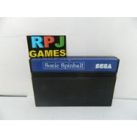Sonic Spinball Original Para Master System - Loja Fisica Rj comprar usado  Brasil 