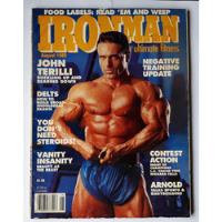 Revista Iron Man For Ultimate Fitness - August 1989 comprar usado  Brasil 