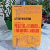Caderno De Projetos De Telhados Em Estruturas De Madeira comprar usado  Brasil 