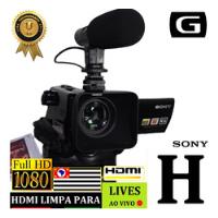 Filmadora Sony Hdr-xr160 Full Hd Entrada Para Microfone Fone comprar usado  Brasil 