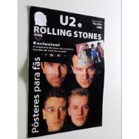 Revista Pôster Top Girl U2 E Rolling Stones   Y16, usado comprar usado  Brasil 