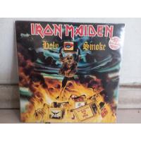 Iron Maiden Holy Smoke Vinil Pôster Lp 12  comprar usado  Brasil 