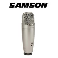 Microfone Condensador Samson C01u Usb - Prateado comprar usado  Brasil 
