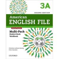 Livro American English File 3a Multi-pack Second Edition - Christina Latham-koenig E Clive Oxenden [2018] comprar usado  Brasil 