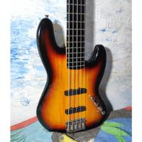 Squier Deluxe 5c Jazz Bass Active V - Willaudio comprar usado  Brasil 