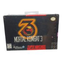 Mortal Kombat 3 Lacrado Super Nintendo Snes Lacrada Cib comprar usado  Brasil 
