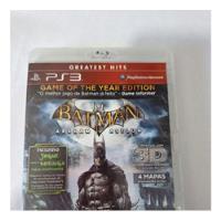 Usado, Jogo Ps3 Batman Arkham Original Usado comprar usado  Brasil 