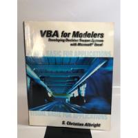 Livro Vba For Modelers Visual Basic For Applications N381, usado comprar usado  Brasil 
