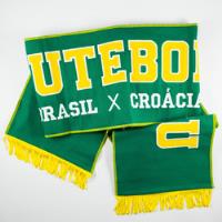 Cachecol Futebol Voltou Brasil Croácia 2014 comprar usado  Brasil 