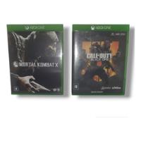 Kit 2 Jogos De Xbox One Call Of Duty E Mortal Kombat X  comprar usado  Brasil 