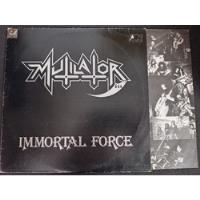Lp - Mutilator - Immortal Force * Nac - Thrash - De Epoca 87, usado comprar usado  Brasil 