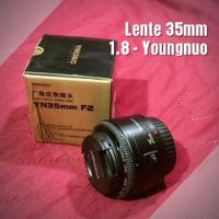 Lente Yongnuo Yn 35mm F/2 Para Canon - Zeradíssima Pouco Uso comprar usado  Brasil 