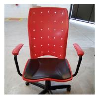 Cadeira Escritório Plaxmetal Assento Almofadado Ergonômica, usado comprar usado  Brasil 