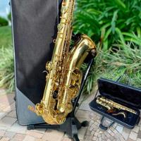 Saxofone Tenor Quasar Qts102 Com Case (usado) comprar usado  Brasil 