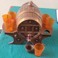 Barril Barrica Corote Antigo Bebida Pinga Em Madeira comprar usado  Brasil 