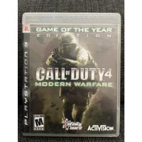 Jogo Call Of Duty 4 Modern Warfare Ps3 Play 3 #frete Grátis# comprar usado  Brasil 