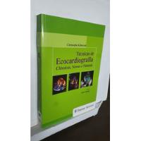 Livro Técnicas De Ecocardiografia - Clássicas, Novas E Futuras - Christophe Klimczak comprar usado  Brasil 