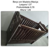 Berço Clássico Antigo Da Década De 50 (madeira Maciça) comprar usado  Brasil 