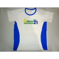 Camiseta Branca Feminina Corrida Atletismo Academia Esporte comprar usado  Brasil 