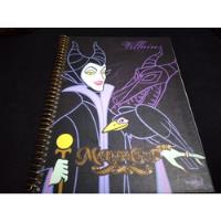 Caderno De 1 Matéria - Malévola Vilões Disney Com Adesivos, usado comprar usado  Brasil 
